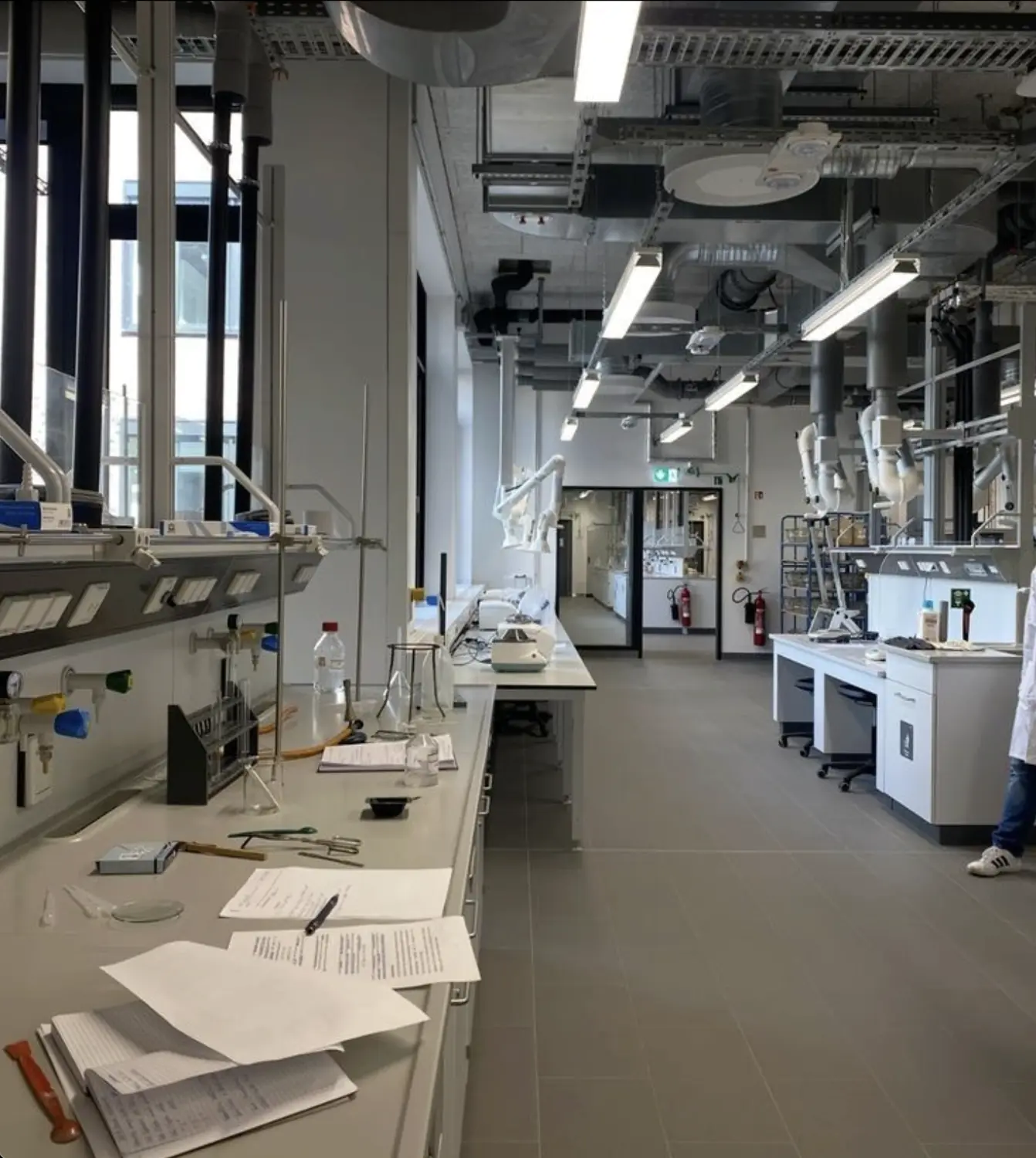 Laboratory preparation area